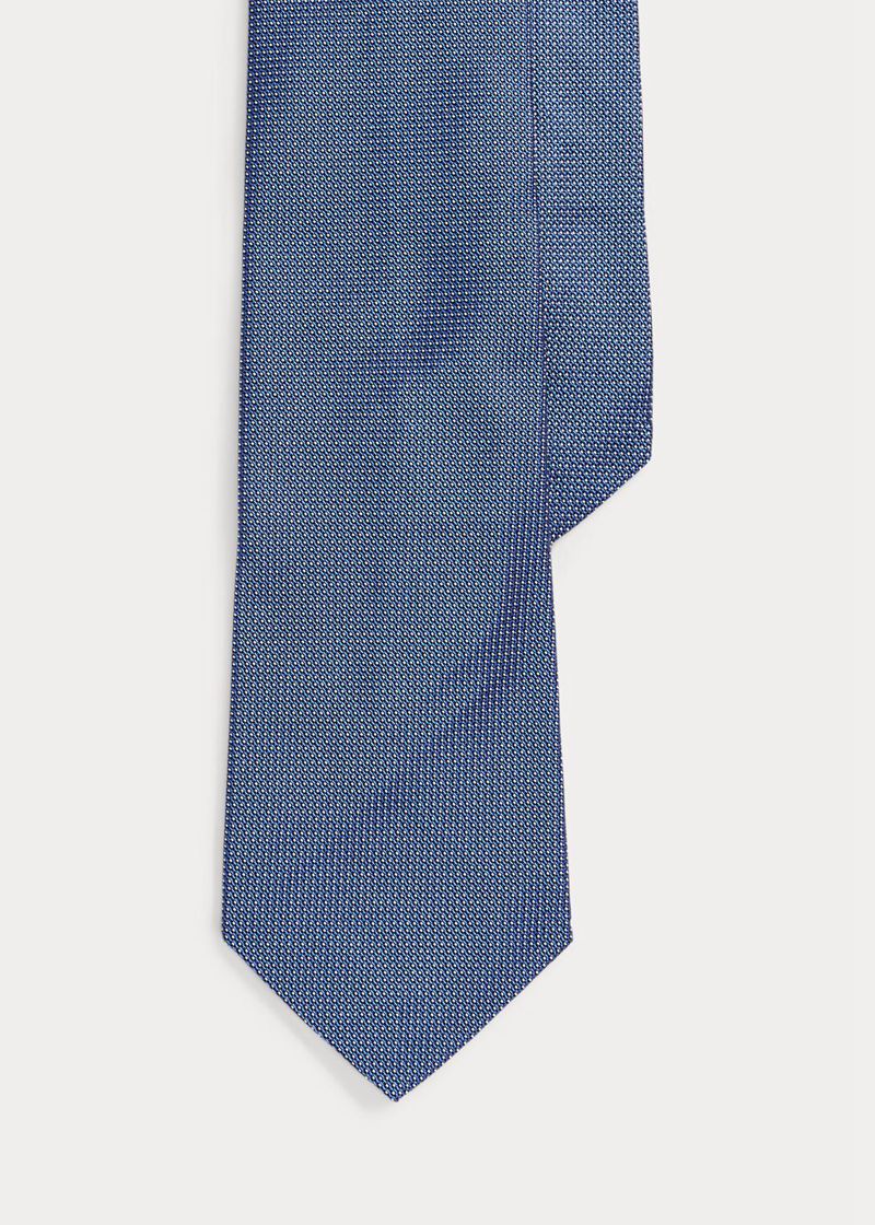 Corbata Polo Ralph Lauren Hombre Pin Dot Silk Chile Azules DWJVA-2684